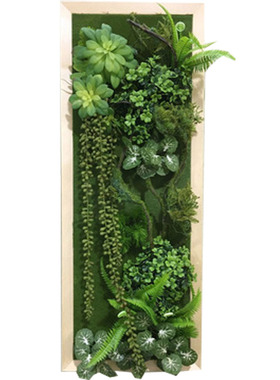 仿真植物墙面墙上客厅相框壁饰