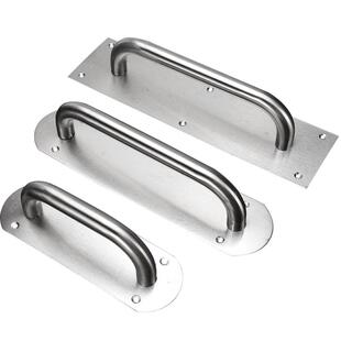 加厚不锈钢拉手柜门大门木门明装拉手通道门把手防火门推拉板扶手