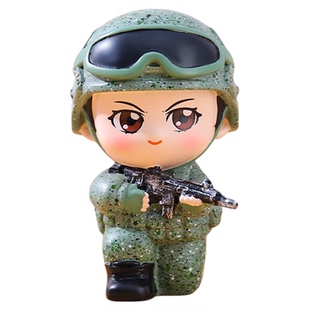 军人手办盲盒2025新款退伍军人纪念意义礼物热血突击队士兵特种兵