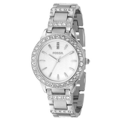 fossil化石镶钻休闲风女表