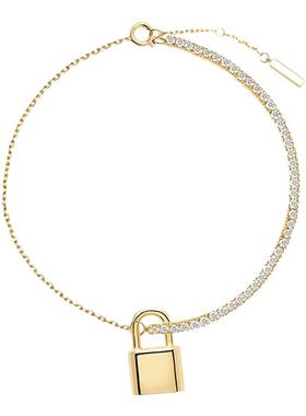 时尚气质情侣日韩钥匙锁头手链