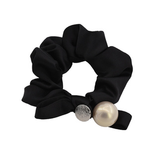 suzyacc kr法式复古仿珍珠蝴蝶结发圈不伤发布圈女2025皮筋头绳