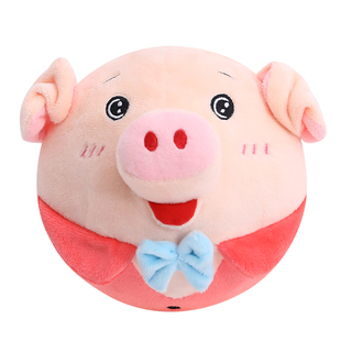 网红同款音乐跳跳猪玩具充电面包跳跳球儿童蹦蹦哄娃神器超人婴儿