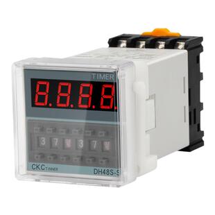 DH48S-S循环时间继电器24V延时控制器380V无限自动定时器开关220V
