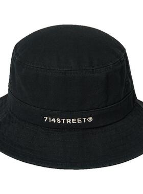 714street秋冬刺绣渔夫帽