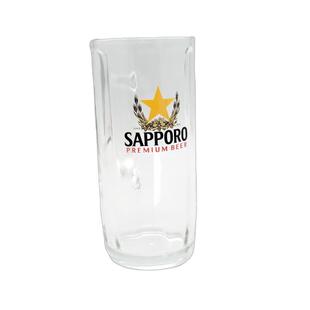 三宝乐SAPPORO原装啤酒杯扎啤杯精酿玻璃杯印花包邮杯子手柄日式