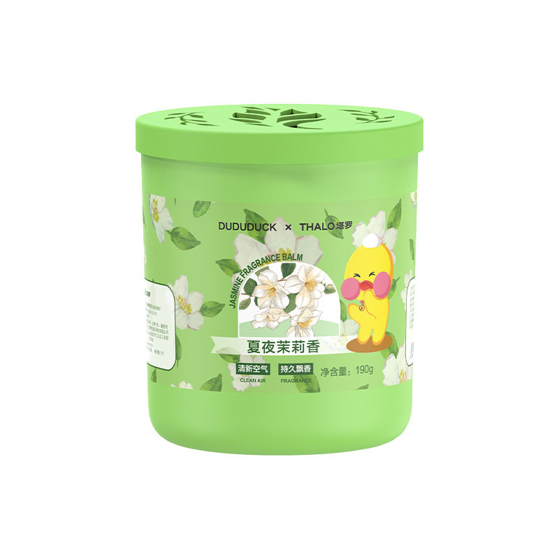嘟嘟鸭枫叶固体香膏车载净化香氛