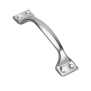 不锈钢拉手铝材窗门把手抽屉橱柜衣柜门把手老式木门窗弓型小拉手