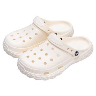 利达妮洞洞鞋女款夏季外穿2026新款eva防滑防臭儿童孕妇凉拖鞋