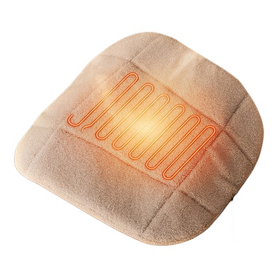 加热定时恒温加厚羊羔绒取暖座套