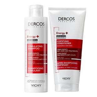 【海外正品】Vichy薇姿红标洗发水护发素润发乳蓬松强韧洗护套装