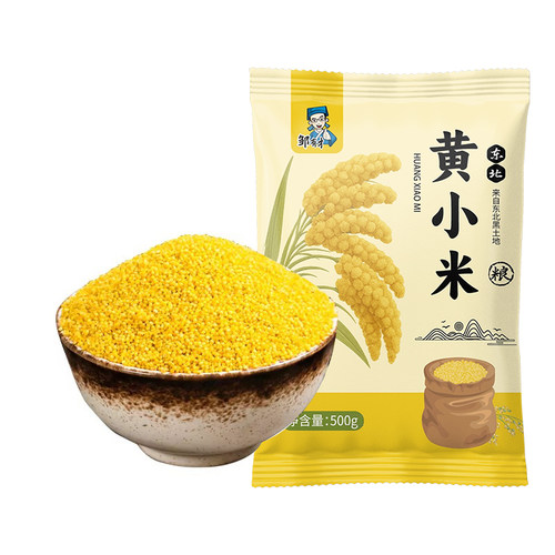 2026年东北黄小米新米粥五谷杂粮吃的小黄米黑龙江粮食糯小米特产