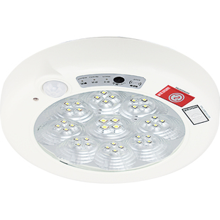 led人体红外线感应灯声光控智能楼道吸顶灯带应急过道车库声控灯