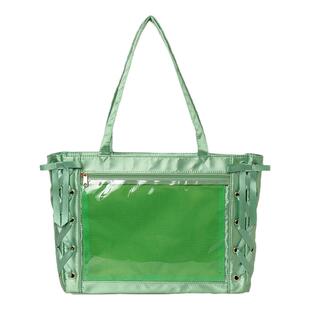 WEGO丝带痛包S新色少女手拎托特包休闲大容量单肩包谷子二次元