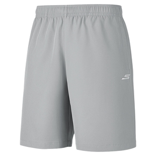 斯凯奇速干运动短裤女款2026春夏新款男弹力宽松吸湿健身跑步裤子