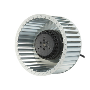 林秀供应AC前倾多翼式外转子离心风机叶轮定制加厚直径制冷电机