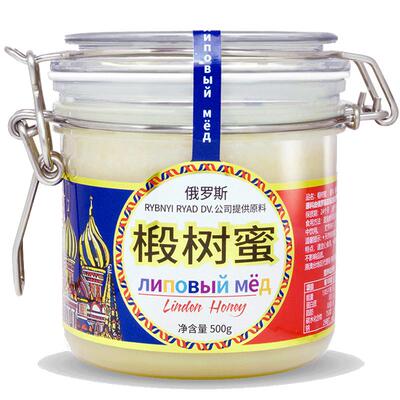 虎标俄罗斯椴树蜂蜜500g