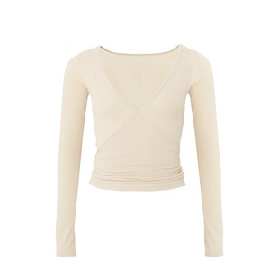 WellD SKIN 肌肤系列！超薄Ballet绑带上衣+吊带 简约高级两件套