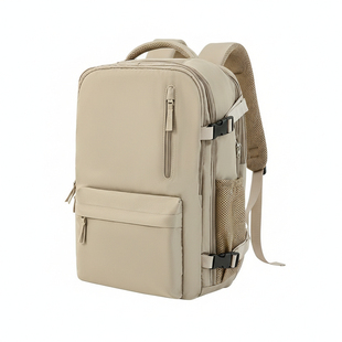 奢铂利男士大容量短途旅行背包男款商务通勤新款多功能电脑包送礼