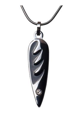 梦克拉钨金吊坠 羽翼 黑色
