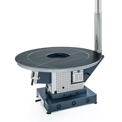 2025新款烤火炉农村家用气化炉柴煤两用室内柴火炉无烟新型取暖炉