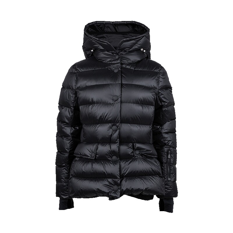 Moncler连帽鹅绒排骨羽绒服外套