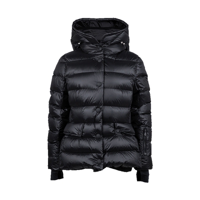 Moncler连帽鹅绒排骨羽绒服外套