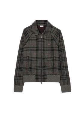 格纹运动外套BURBERRY
