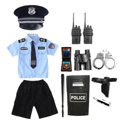 儿童警服玩具枪手铐套装