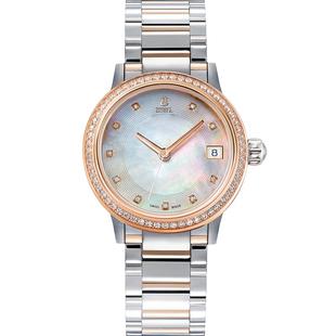 瑞士依波路星钻系列女士自动机械表钢带进口机芯腕表休闲通勤手表