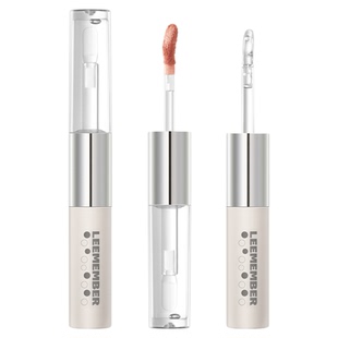 LEEMEMBER/荔萌双头唇釉水光镜面唇蜜唇泥哑光雾面口红不易沾杯