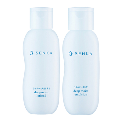 【重磅新品】日本senka珊珂美肌水化妆水美容液爽肤水乳液200ml