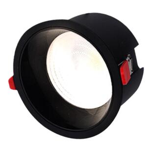 嵌入式高光效防眩筒灯高显指20W24W30W护眼射灯开孔12公分cm120mm