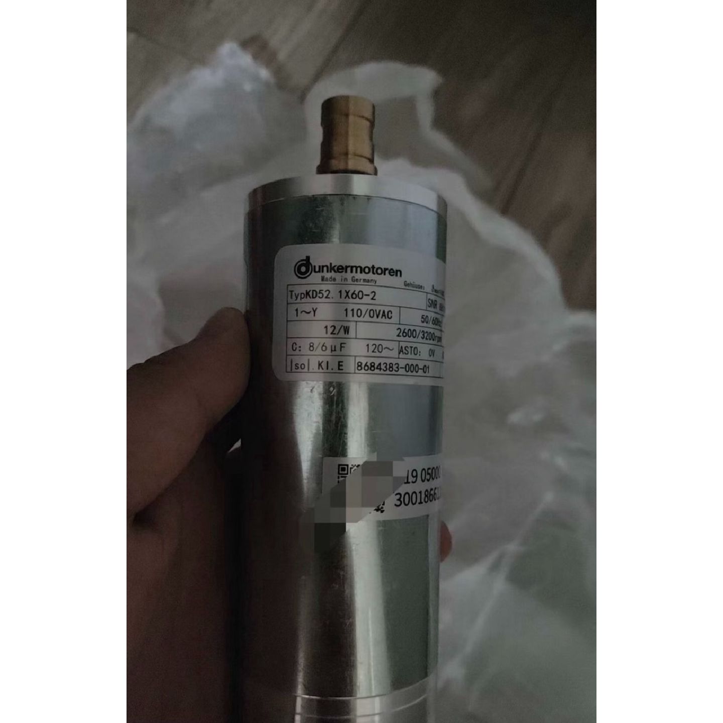 【议价-可维修】电机 KD52 1X60 12W 12W 110V /二手均有货