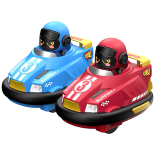 双人对战遥控碰碰车亲子儿童玩具汽车男孩迷你跑跑漂移卡丁车赛车
