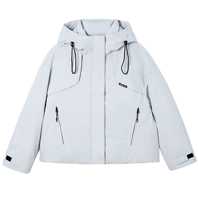 雅鹿2025新款派克服羽绒服外套