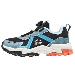 特步儿童二棉鞋冬季新款加绒加厚保暖中大童耐磨男童运动鞋