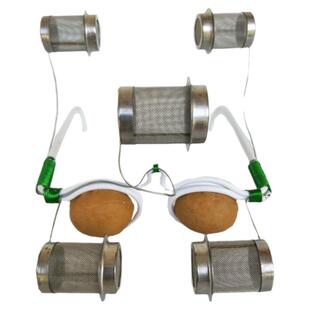 核桃灸眼镜架温灸器眼部艾灸盒儿童眼睛近视护眼灸眼灸仪套装家用