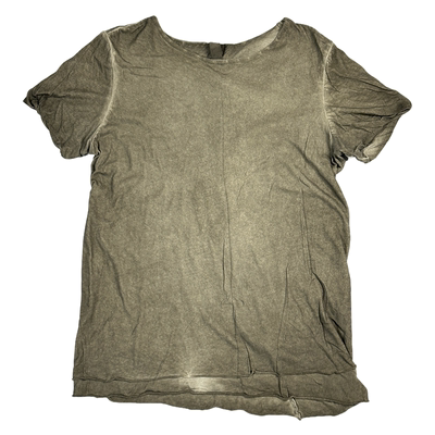 CHAUNK沙丘废土双层设计脏染T恤