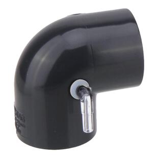 鱼缸防虹吸弯头防回流弯头底滤上水防倒吸防回水静音直角弯头增氧