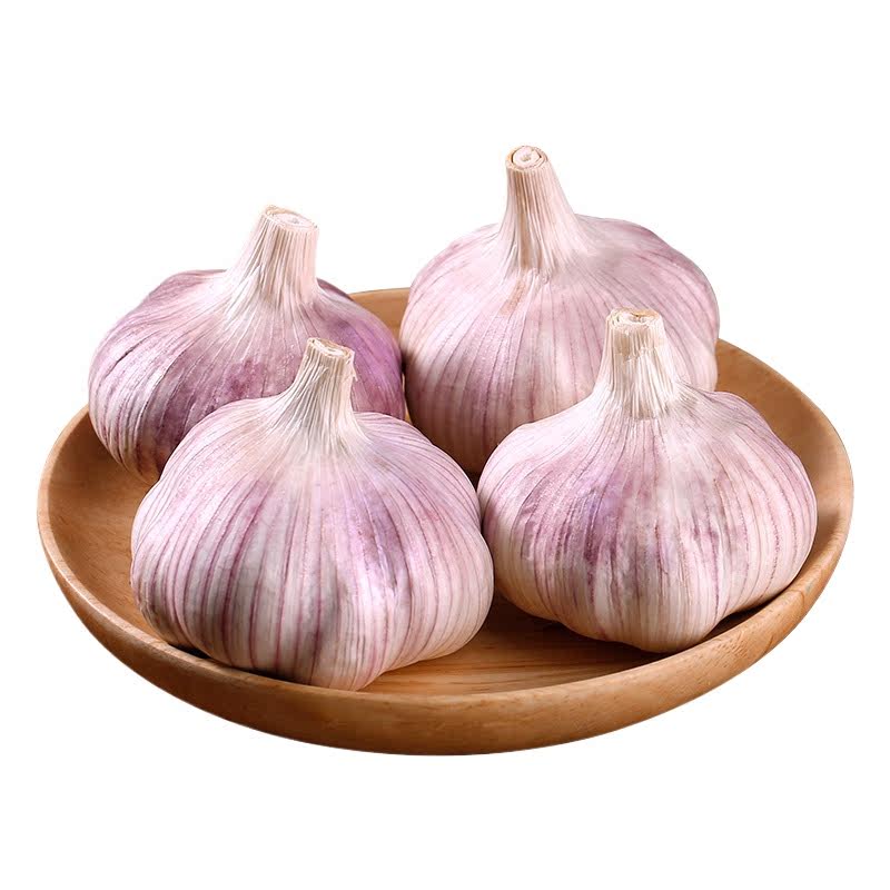 甄选金乡大蒜新鲜干大蒜头干蒜籽2025当季蔬菜批发紫白皮优质蒜