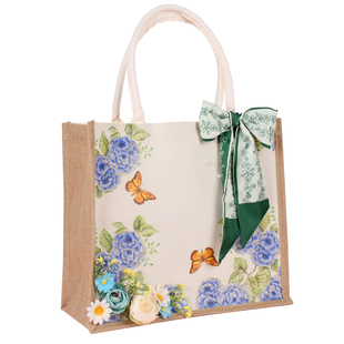 三八妇女节手工制作diy蝶骨巴特包帆布材料蝶古巴特38女神节活动