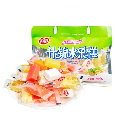 海南什锦水果糕多口味水果软糖果