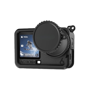 适用于DJI大疆Osmo Action6运动相机镜头保护盖硅胶防刮防蹭配件硅胶套收纳包兔笼钢化膜三脚架防护水洗配件