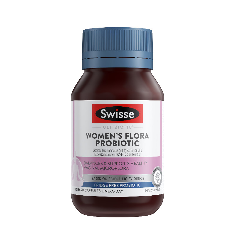 Swisse斯维诗女性益生菌胶囊小粉菌罗伊氏乳杆菌女性私处清爽自在
