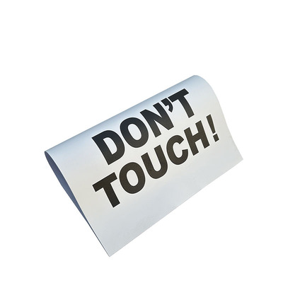 DON'TTOUCH请勿触碰安全警示汽车水洗标装饰个性创意车贴汽车贴纸
