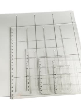 方唐尺2024新款美术素描打格子网格法造型尺九宫格打格子快速画线