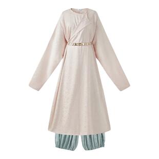 花朝记｜花花优选｜云溪｜宽松男女复原原创定织暗纹汉服唐圆领袍