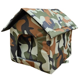 流浪猫窝户外窝防水防雨雪防寒保暖冬季室外狗窝封闭式猫屋野猫房