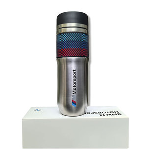 宝马保温杯bmw限量M系列交车礼品304不锈钢车载水杯4S店男女便携